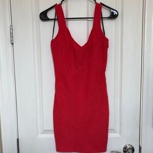 Forever 21 Vibrant Red Mini Dress